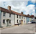ST5222 : Colour-washed cottages, High Street, Ilchester by Bill Harrison