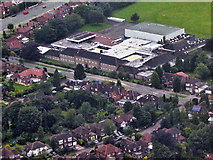 SJ8587 : Aerial View of Kingsway School, Cheadle by David Dixon