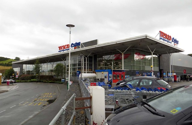 tesco-extra-in-bangor-steve-daniels-geograph-britain-and-ireland