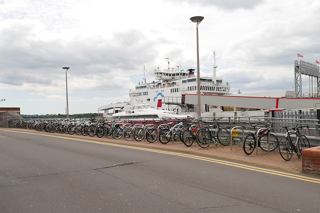 Cycle Racks at Town Quay