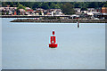 SU4209 : Hythe Knock Marker Buoy, Southampton Docks by David Dixon