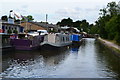 Boatyard beside the Grand Union Canal near bridge No 48