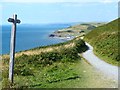 SN5882 : Wales Coast Path, Aberystwyth by Robin Drayton