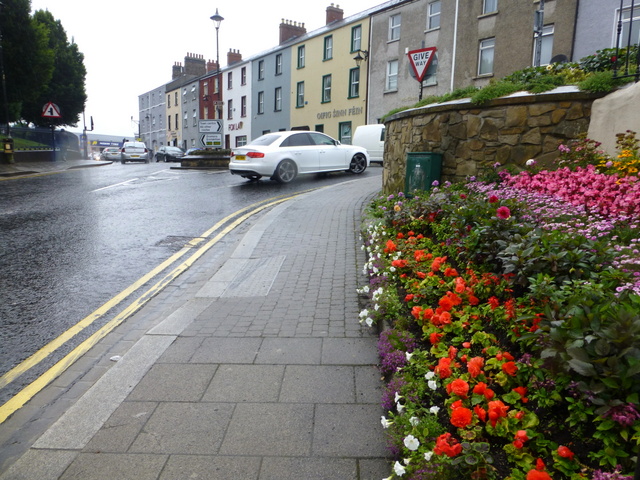 Floral display, John Street, Omagh