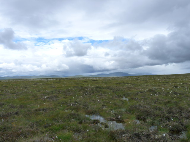 Plateau west of the Achaness Burn.