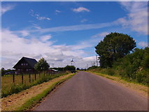 NO5665 : Wellsden Farm by Stanley Howe