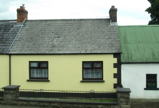 Colourful cottages on the R132 (Newry Road), Dundalk
