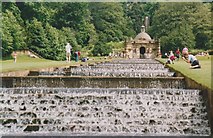 SK2670 : The cascade, Chatsworth by Richard Sutcliffe