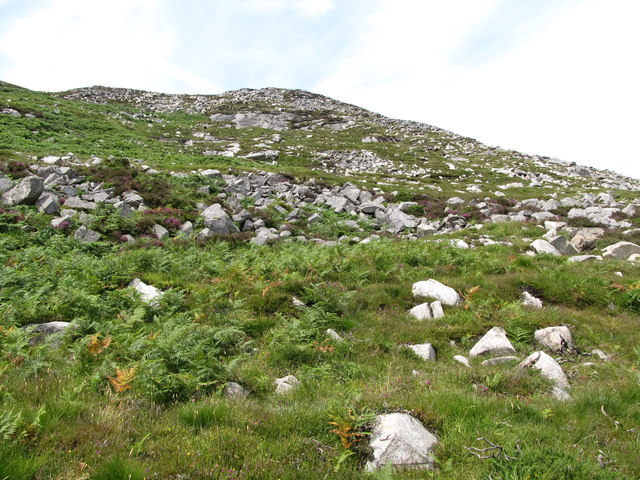 Abandoned granite workings on the eastern slopes of Millstone Mountain