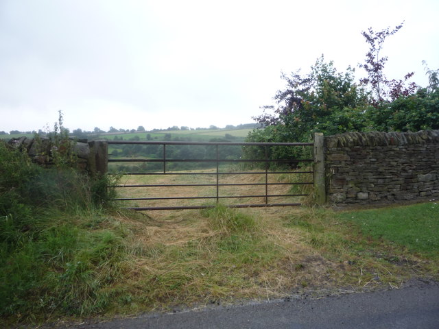 Field entrance off Grange Lane
