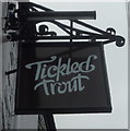 Sign for the Tickled Trout, Commonside, Barlow