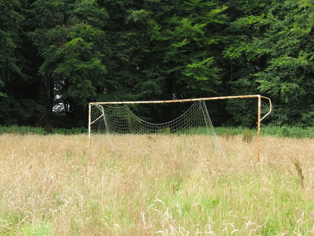 Disused Football field at Police Training Centre, Chantmarle