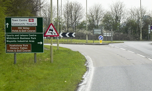 Tarporley Road (A49) near Whitchurch