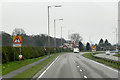 SJ5538 : A41 Southbound near to Prees Heath by David Dixon