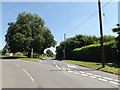 TM0687 : Winfarthing Road, Banham by Geographer