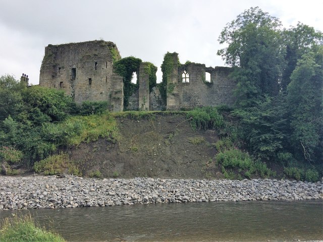 Cockermouth Castle and River Derwent