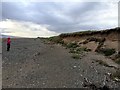 Allonby beach and sand dunes