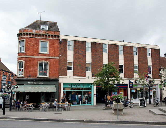 Market Place shops, Glastonbury © Bill Harrison :: Geograph Britain and ...