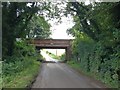 Railway Bridge over Wingleton Lane, near Ripple