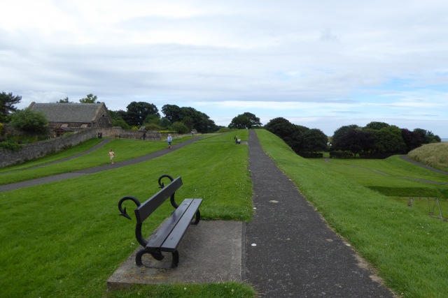 Bench on the ramparts