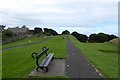 NU0052 : Bench on the ramparts by DS Pugh
