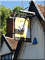 TM0475 : The White Horse Public House sign by Geographer