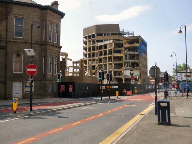 Demolition on Wellington Street