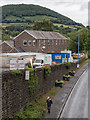 View from bridge over A4143