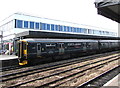 Weymouth train in Gloucester station