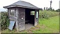 Bus shelter near Kersall