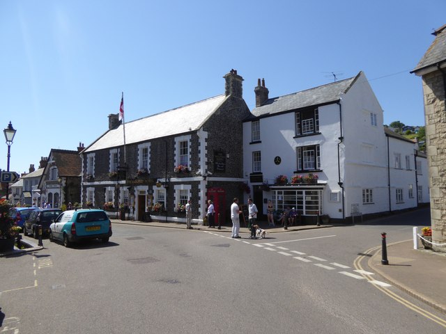 The Dolphin Hotel, Beer © David Smith :: Geograph Britain And Ireland