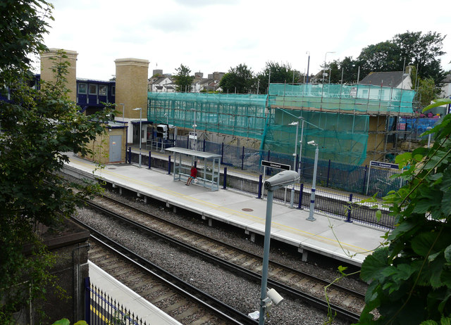 Ongoing construction at Gravesend... © John Baker cc-by-sa/2.0 ...