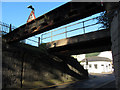 Rail bridges at Abercynon