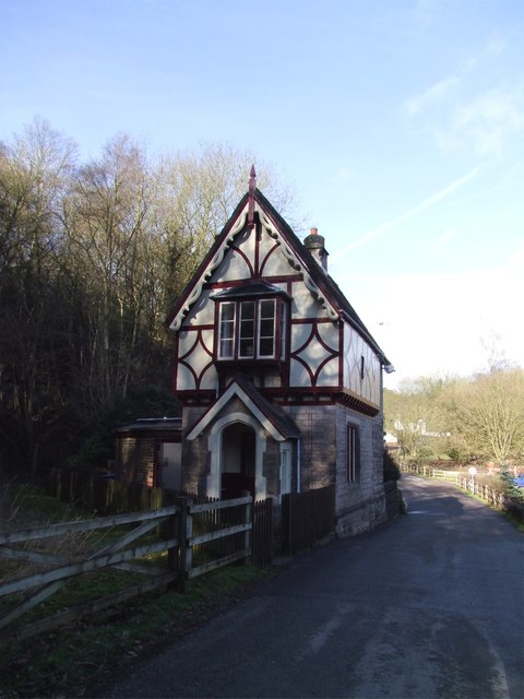 Oakamoor former railway gate house, Staffordshire
