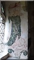 SP4033 : Wall painting in South Newington church #1 by Philip Halling