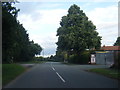 B5393 Ashton Lane south of Ashton Hayes