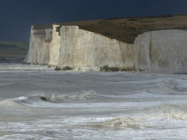 Storm passing Seven Sisters