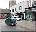 Cleaning up in Cardiff city centre