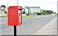 Pressed-steel postbox (BT21 400), Ballywilliam, Donaghadee (August 2016)