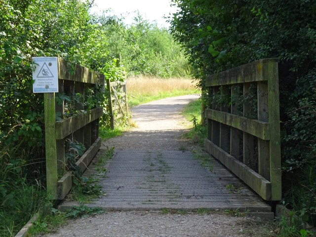 Footbridge over a watercourse