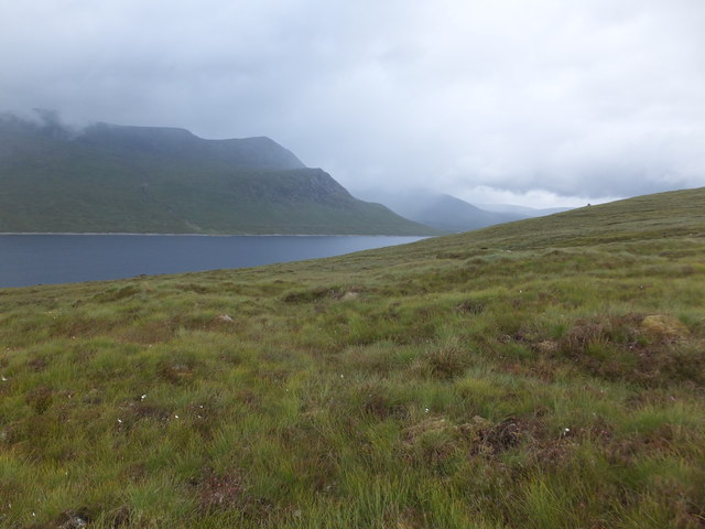 Moorland to the south of Loch Fannich © Alpin Stewart :: Geograph ...