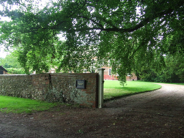 Entrance To Wenhaston Grange