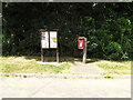 The Street Postbox & Village Notice Board