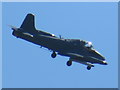 BAC Strikemaster approaching Hawarden Airport