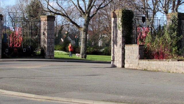 Southwest Entrance To Eirias Park © Jaggery Cc By Sa20