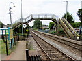 Eastbrook railway station footbridge