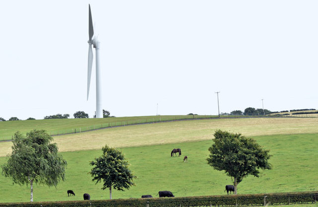 Wind turbine, Killarn, Dundonald (August 2016)