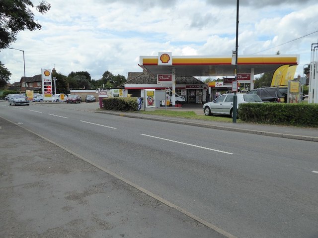 Shell Petrol filling station