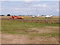 TL8200 : Stow Maries Airfield, Essex by Derek Voller