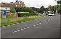 Traffic calming ahead, Duffryn Drive, Newport